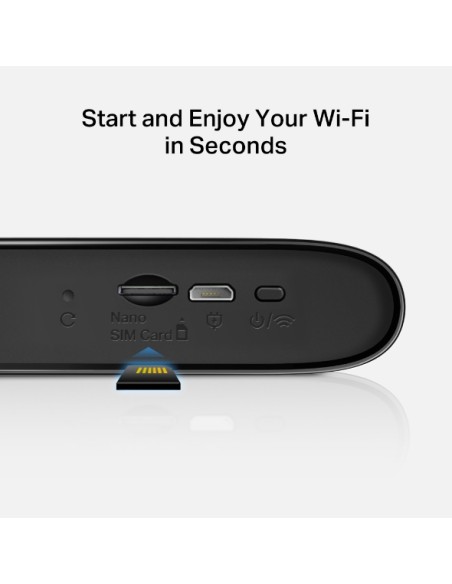 Mercusys 4G LTE Mobile Wi-Fi Router Mercusys