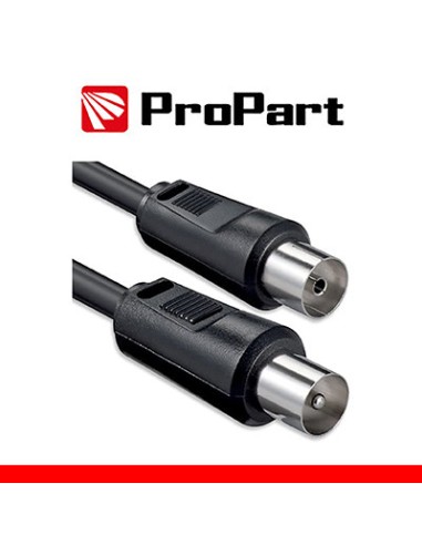Cavo antenna TV IEC 5M SP-PR NERO PROPART