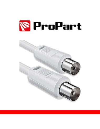 Cavo antenna TV IEC 5M SP-PR BIANCO PROPART