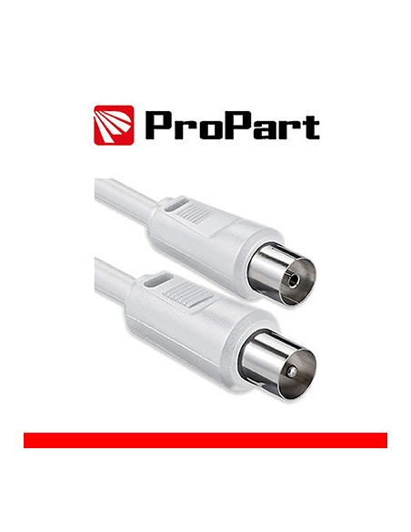 Cavo antenna TV IEC 5M SP-PR BIANCO PROPART