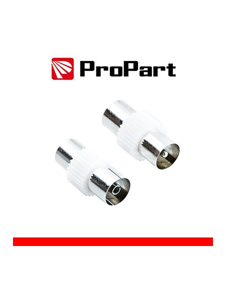 Adattatore antenna TV 75 Î© Spina - Presa 9.5mm PROPART