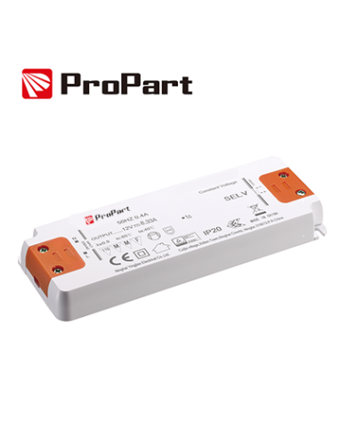 Alimentatore PIATTO: IP20 24V 100W 4.16A Dimensioni: 160*58*18mm PROPART