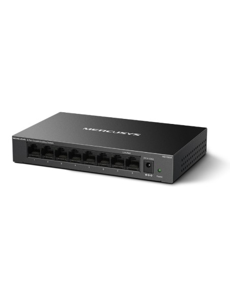 Switch 8-Porte Metallo 10/100/1000Mbps - Mercusys MS108GS Mercusys