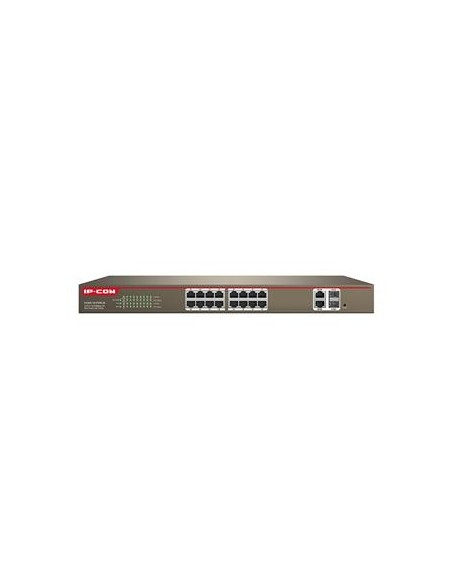 Switch managed 16 porte 100M+2 port Gigabit TP/SFP Combo PoE IP-COM